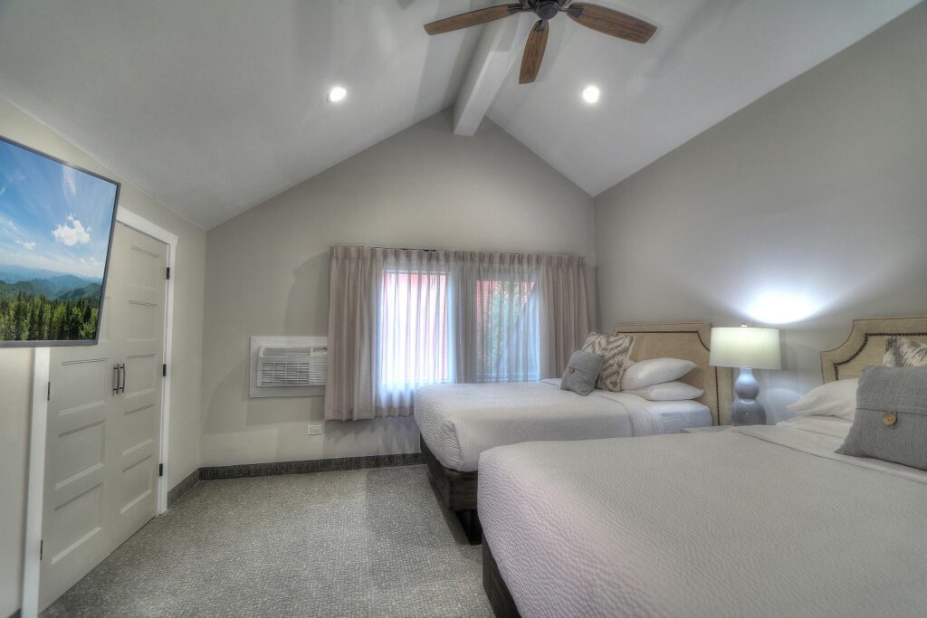 Second bedroom in the Family Suite at River Edge Inn